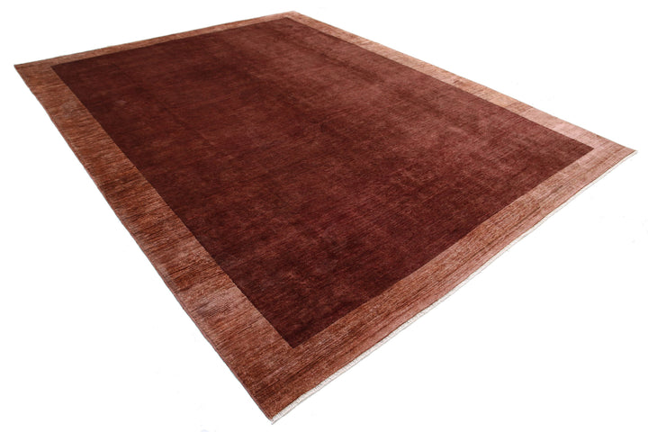 Hand Knotted Modcar Wool Rug 8' 9" x 11' 4" - No. AT33379