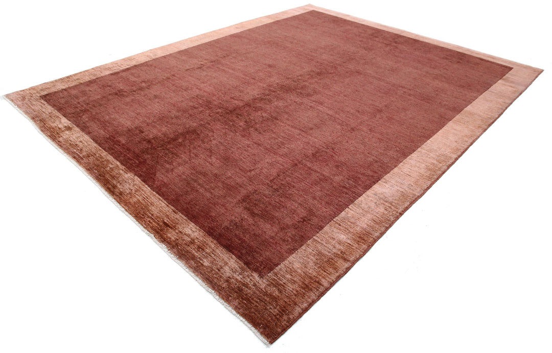 Hand Knotted Modcar Wool Rug 8' 9" x 11' 4" - No. AT33379