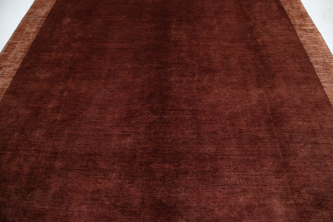 Hand Knotted Modcar Wool Rug 8' 9" x 11' 4" - No. AT33379