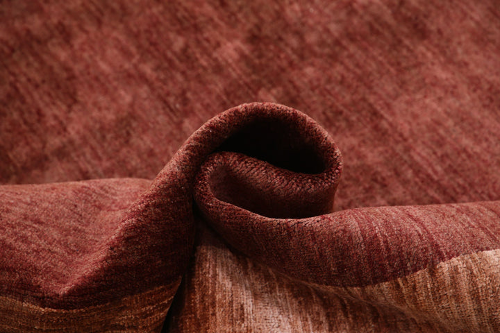 Hand Knotted Modcar Wool Rug 8' 9" x 11' 4" - No. AT33379