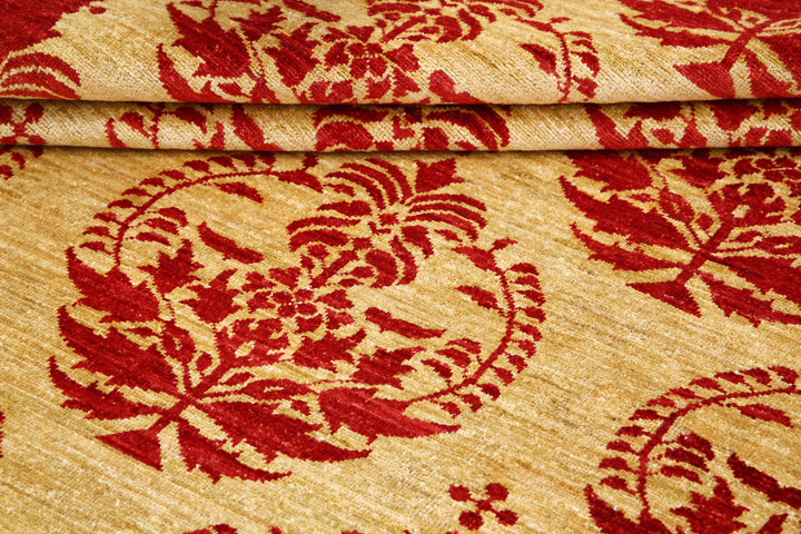 Hand Knotted Modcar Wool Rug 8' 4" x 11' 5" - No. AT37598