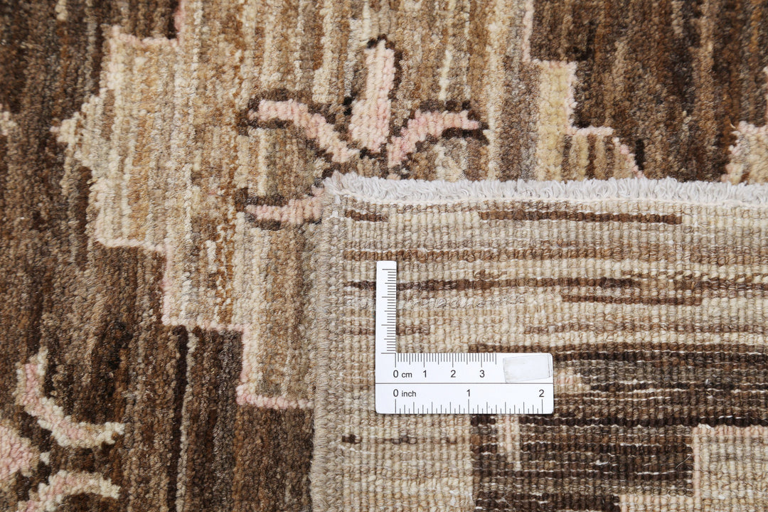 Hand Knotted Modcar Wool Rug 8' 9" x 11' 4" - No. AT17362