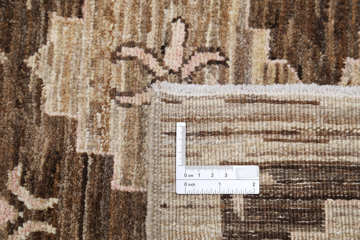 Hand Knotted Modcar Wool Rug 8' 9" x 11' 4" - No. AT17362