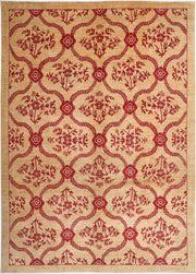 Hand Knotted Modcar Wool Rug 9' 9" x 14' 0" - No. AT48230