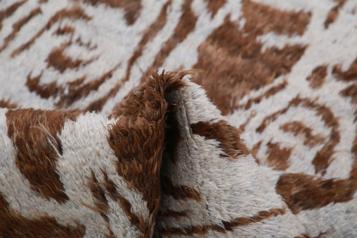 Hand Knotted Tribal Moroccan Wool Rug 5' 1" x 7' 3" - No. AT59096