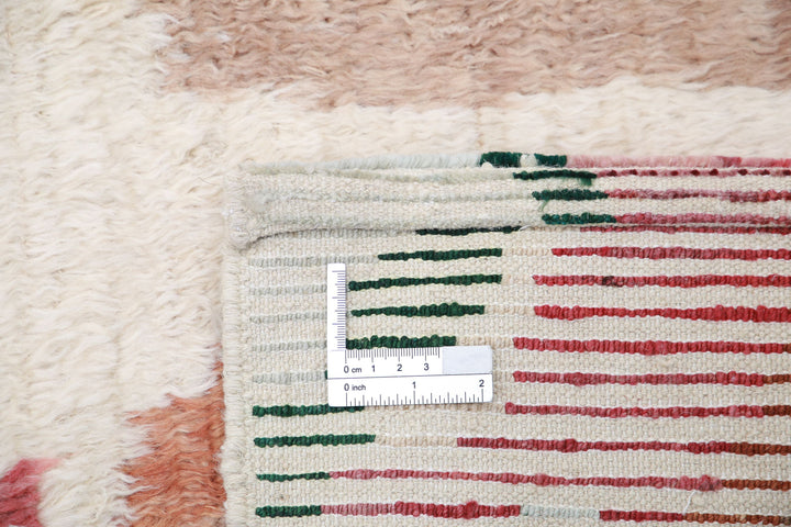 Hand Knotted Tribal Moroccan Wool Rug 4' 9" x 7' 1" - No. AT43457