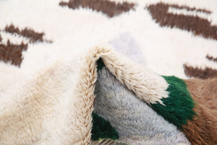 Hand Knotted Tribal Moroccan Wool Rug 4' 1" x 6' 0" - No. AT58795