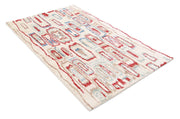 Hand Knotted Tribal Moroccan Wool Rug 3' 9" x 5' 10" - No. AT16330
