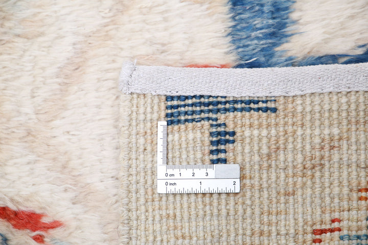 Hand Knotted Tribal Moroccan Wool Rug 3' 11" x 6' 1" - No. AT51764