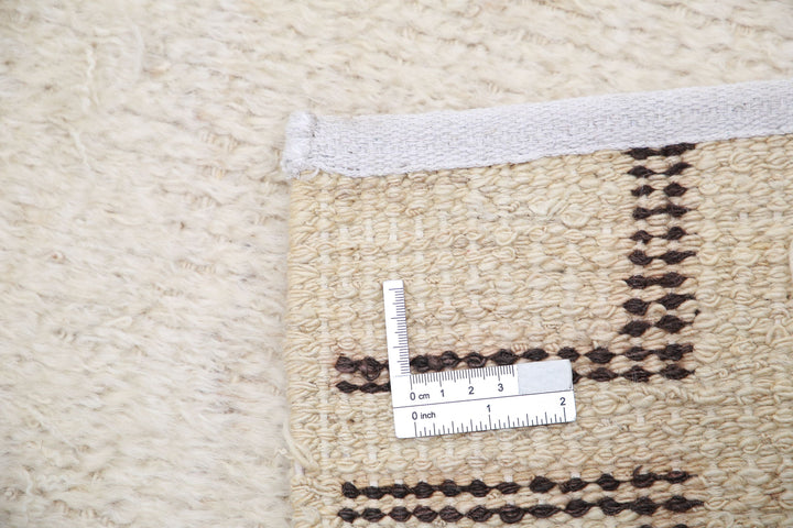 Hand Knotted Tribal Moroccan Wool Rug 3' 10" x 5' 8" - No. AT86791