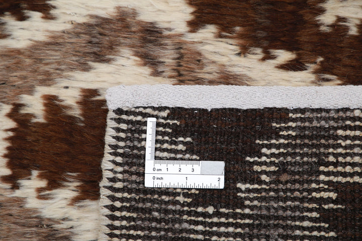 Hand Knotted Tribal Moroccan Wool Rug 3' 1" x 4' 11" - No. AT43232