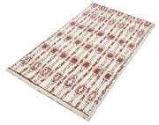 Hand Knotted Tribal Moroccan Wool Rug 3' 0" x 4' 2" - No. AT39804