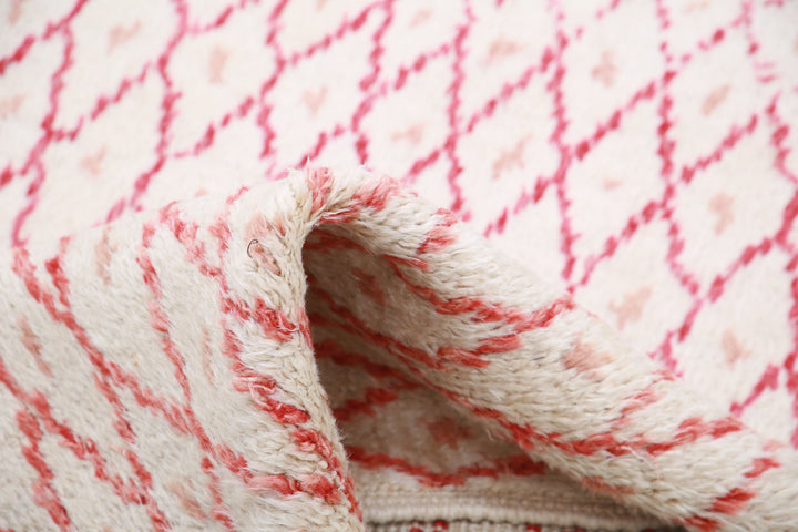 Hand Knotted Tribal Moroccan Wool Rug 2' 11" x 11' 3" - No. AT96396