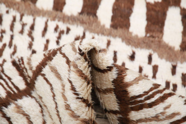 Hand Knotted Tribal Moroccan Wool Rug 2' 5" x 11' 3" - No. AT22020