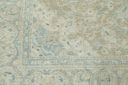 Hand Knotted Vintage Persian Nain Wool Rug 6' 7" x 10' 1" - No. AT19657