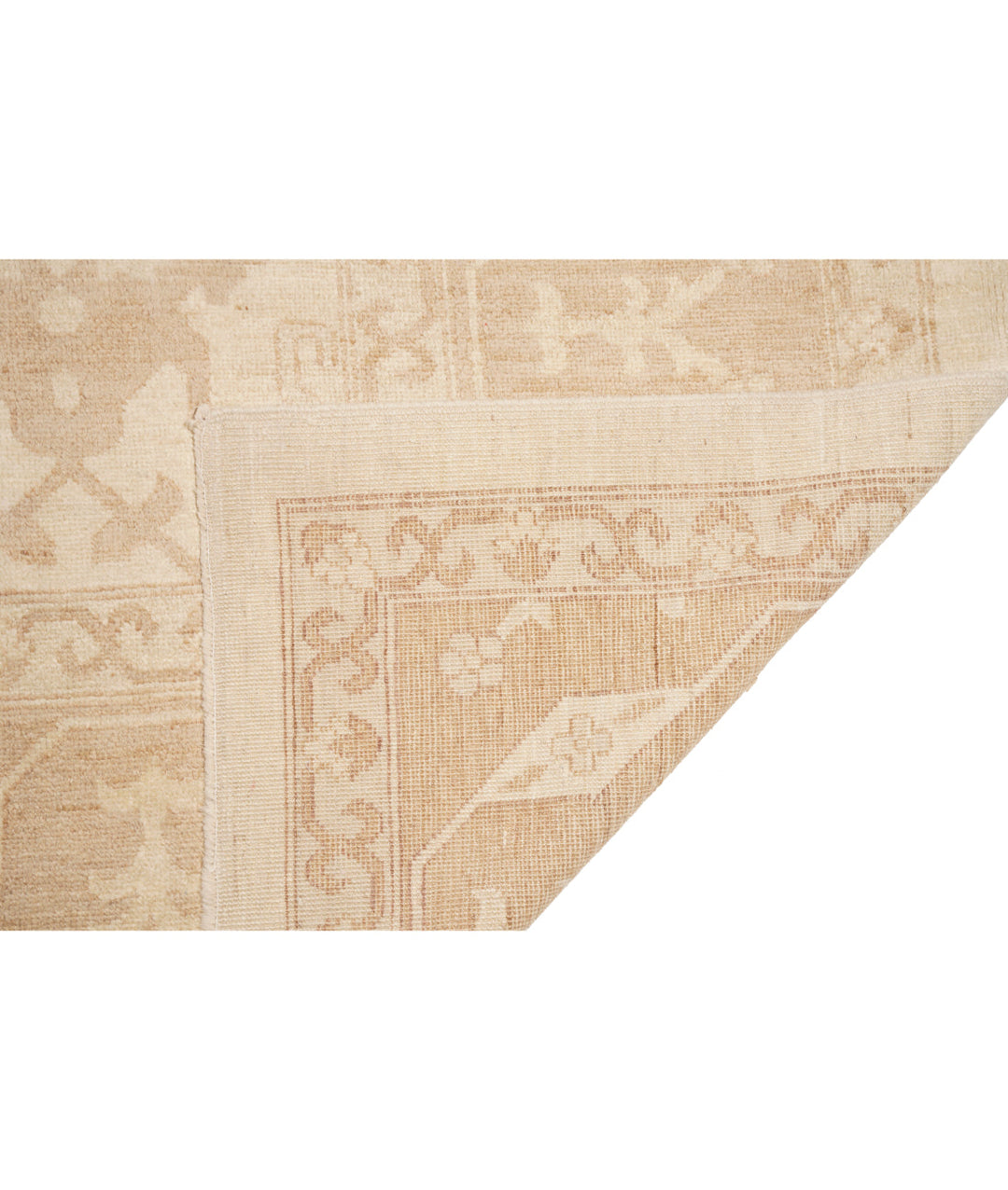 Hand Knotted Oushak Wool Rug 12' 0" x 14' 0" - No. AT80180