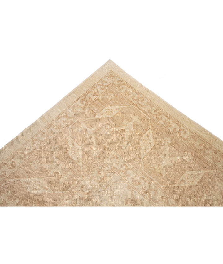 Hand Knotted Oushak Wool Rug 12' 0" x 14' 0" - No. AT80180