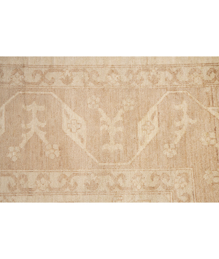 Hand Knotted Oushak Wool Rug 12' 0" x 14' 0" - No. AT80180