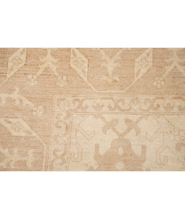 Hand Knotted Oushak Wool Rug 12' 0" x 14' 0" - No. AT80180