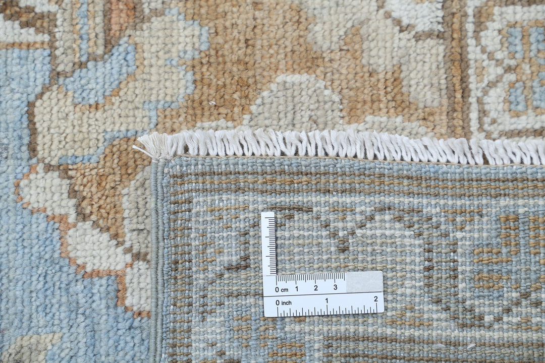 Hand Knotted Oushak Wool Rug 10' 2" x 14' 10" - No. AT57011