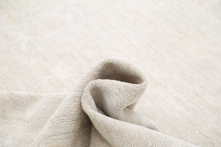 Hand Knotted Oushak Wool Rug 10' 3" x 13' 10" - No. AT54693