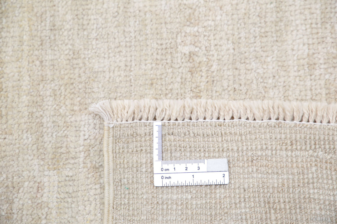 Hand Knotted Oushak Wool Rug 10' 3" x 13' 10" - No. AT54693