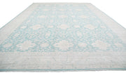Hand Knotted Oushak Wool Rug 15' 10" x 21' 9" - No. AT96255