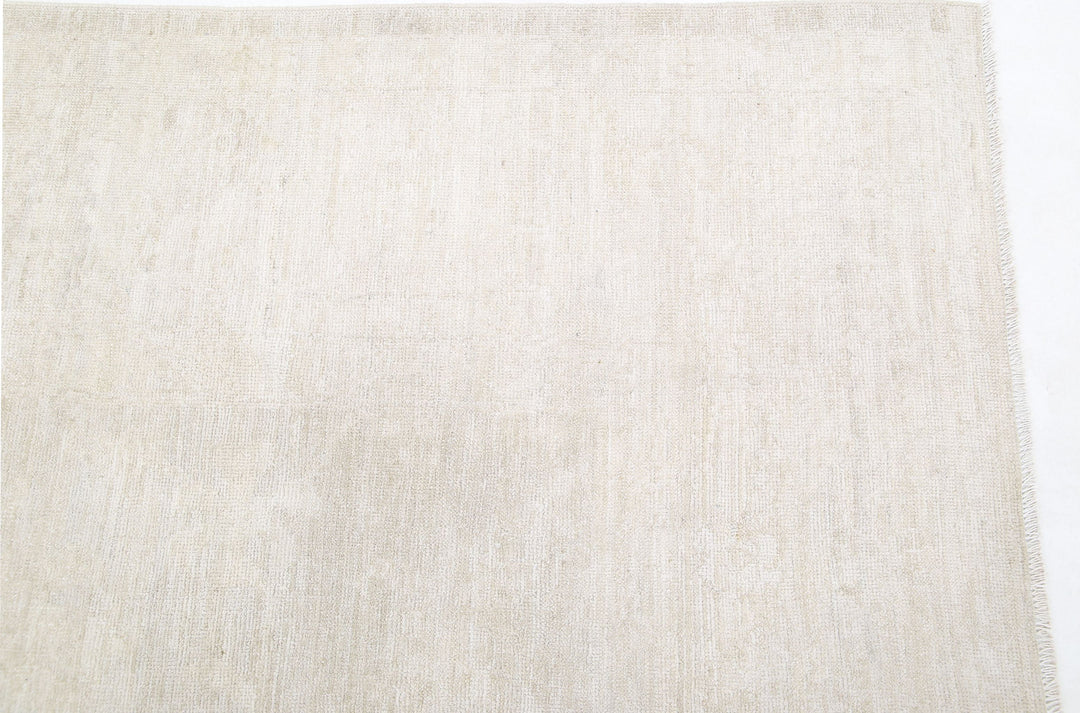 Hand Knotted Oushak Wool Rug 9' 2" x 11' 10" - No. AT16822