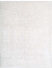 Hand Knotted Oushak Wool Rug 9' 2" x 11' 10" - No. AT16822