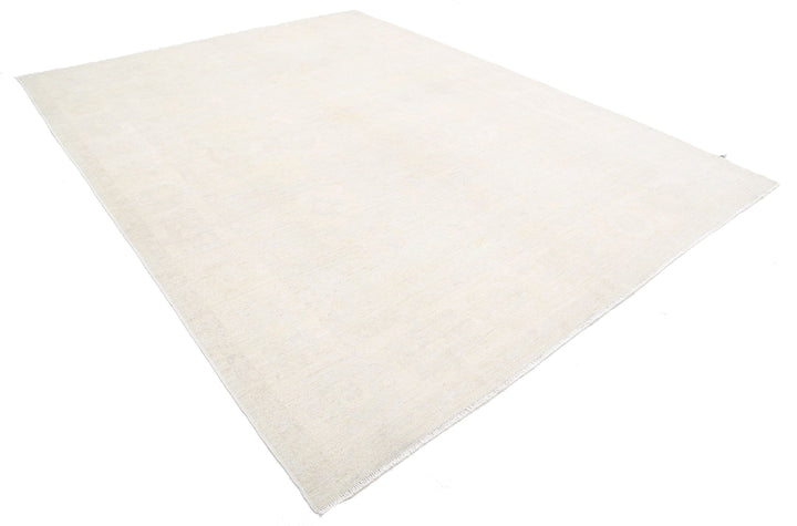 Hand Knotted Oushak Wool Rug 8' 8" x 11' 3" - No. AT64720