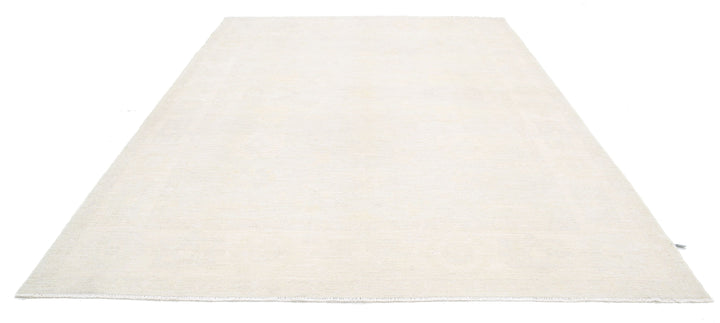 Hand Knotted Oushak Wool Rug 8' 8" x 11' 3" - No. AT64720