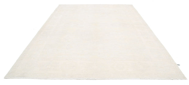 Hand Knotted Oushak Wool Rug 8' 8" x 11' 3" - No. AT64720