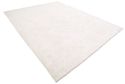 Hand Knotted Oushak Wool Rug 9' 1" x 11' 6" - No. AT10722