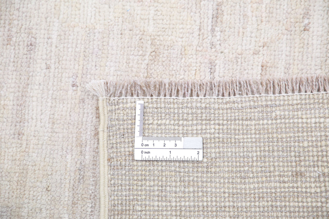 Hand Knotted Oushak Wool Rug 9' 1" x 11' 6" - No. AT10722