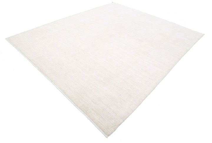 Hand Knotted Oushak Wool Rug 8' 0" x 9' 6" - No. AT41478