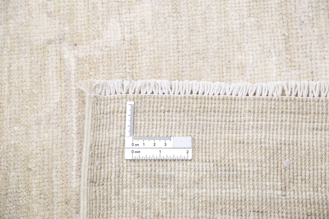 Hand Knotted Oushak Wool Rug 8' 0" x 9' 6" - No. AT41478