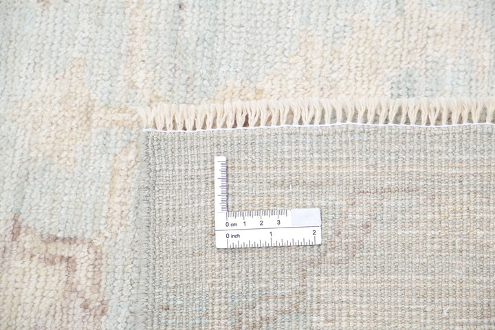 Hand Knotted Oushak Wool Rug 8' 11" x 11' 9" - No. AT97422