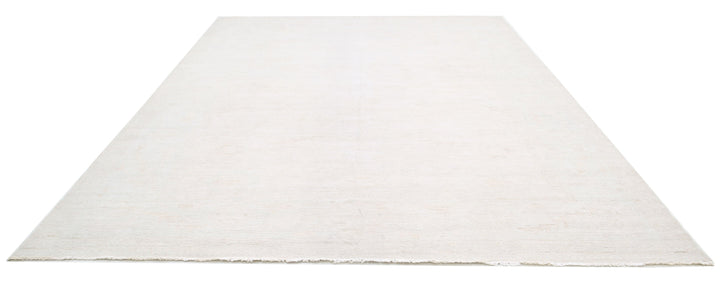 Hand Knotted Oushak Wool Rug 10' 2" x 12' 11" - No. AT19026