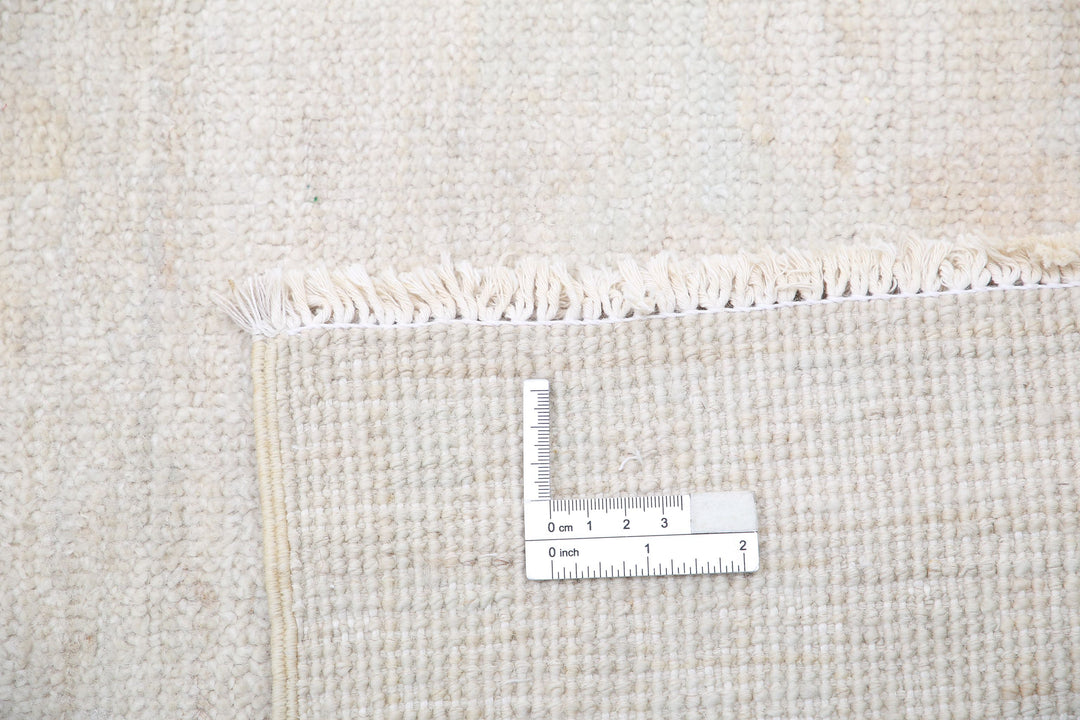 Hand Knotted Oushak Wool Rug 10' 2" x 12' 11" - No. AT19026