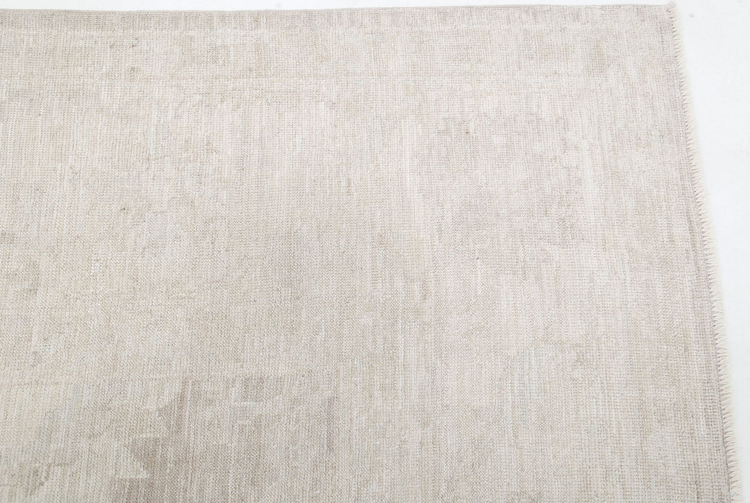 Hand Knotted Oushak Wool Rug 9' 11" x 13' 6" - No. AT98284