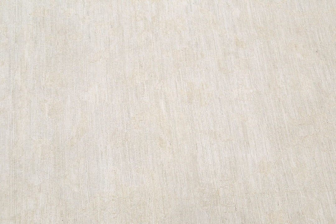 Hand Knotted Oushak Wool Rug 11' 4" x 15' 3" - No. AT17574