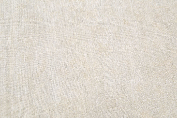 Hand Knotted Oushak Wool Rug 11' 4" x 15' 3" - No. AT17574