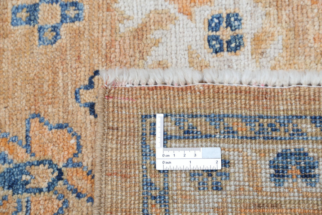 Hand Knotted Oushak Wool Rug 9' 1" x 11' 8" - No. AT88236