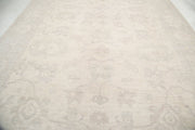 Hand Knotted Oushak Wool Rug 9' 11" x 13' 1" - No. AT15453