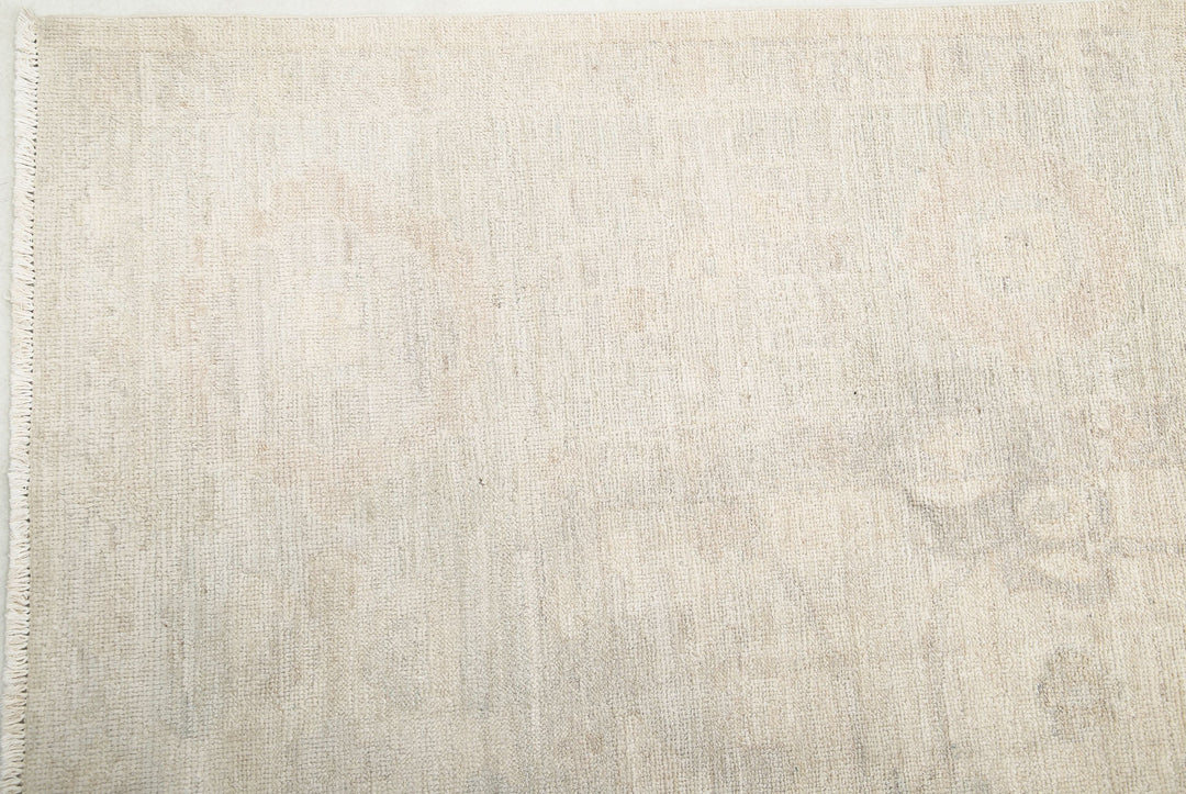 Hand Knotted Oushak Wool Rug 9' 11" x 13' 1" - No. AT15453