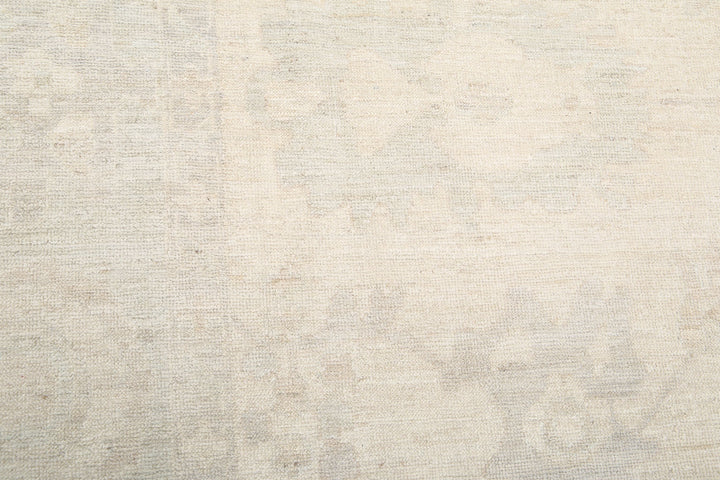 Hand Knotted Oushak Wool Rug 9' 11" x 13' 1" - No. AT15453