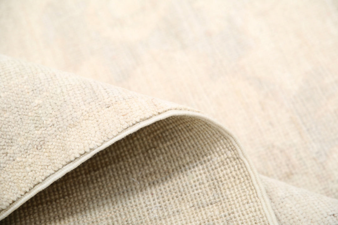 Hand Knotted Oushak Wool Rug 9' 11" x 13' 1" - No. AT15453