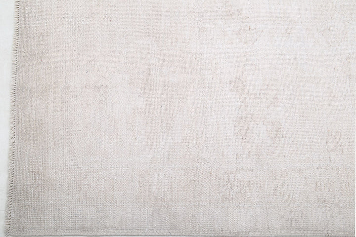 Hand Knotted Oushak Wool Rug 10' 4" x 14' 1" - No. AT18233