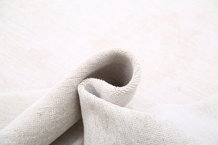 Hand Knotted Oushak Wool Rug 10' 4" x 14' 1" - No. AT18233