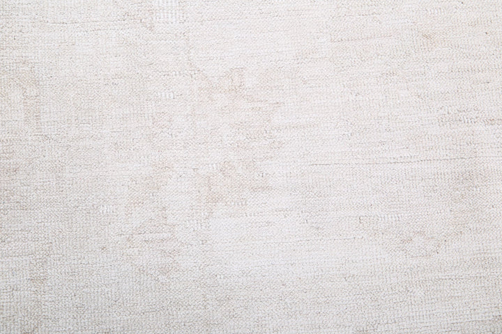 Hand Knotted Oushak Wool Rug 10' 4" x 14' 1" - No. AT18233